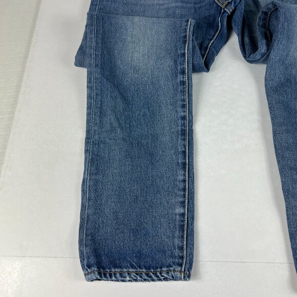 Levi's Jeans Men's 31X29* 512 Slim Tapered Blue Faded Dirtressed Denim Tag 31x32 - Picture 4 of 16